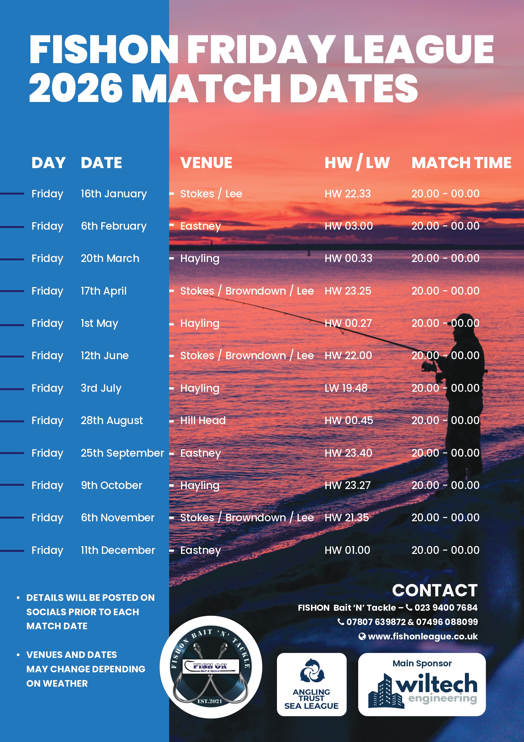 Fishon Friday League